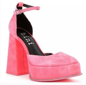 Gianni Bini Platform Pumps Pink 10M